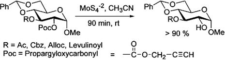 Image for Propargyloxycarbonyl (Poc) as a protective group for the hydroxyl function in carbohydrate synthesis