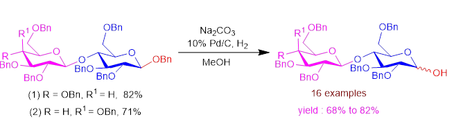 Image for Regioselective Anomeric O‐Benzyl Deprotection in Carbohydrates